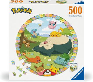 Ravensburger Puzzle 500 PC Round - Pokémon 12001131