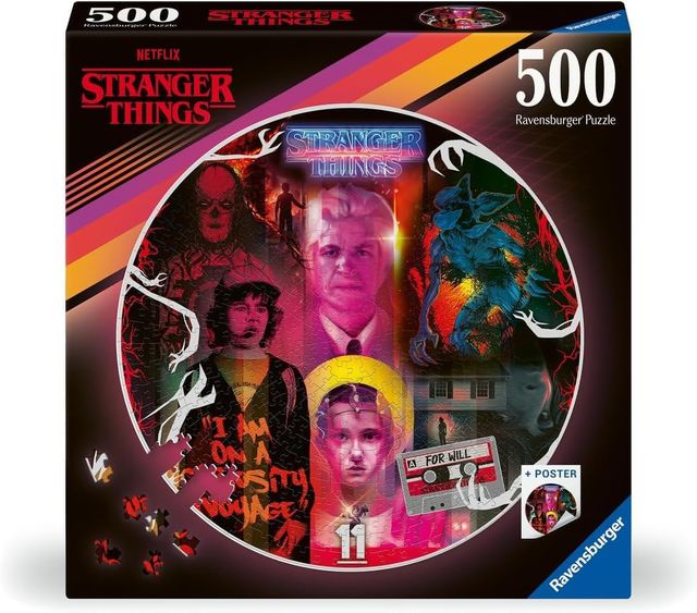 Ravensburger Puzzle 500 PC Round - Stranger Things 12001227