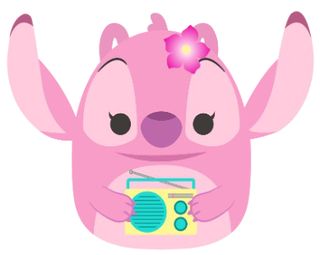 Rei Toys Squishmallows Disney Stitch Angel con stereo 25 cm SQ024000