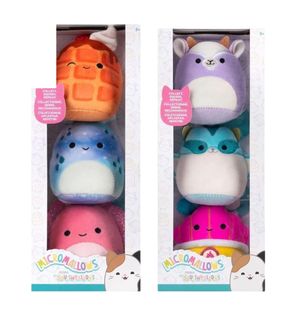 Rei Toys Squishmallows Micromallows confezione da 3 personaggi SQMM0200 AST.