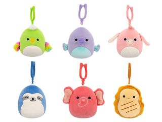 Rei Toys Squishmallows Personaggi Clip On 10 cm in CDU SQ022200