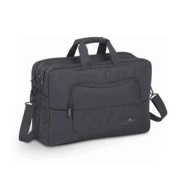 Rivacase Borsa ECO da viaggio per Laptop 17,3' con cinghia trolley Nero