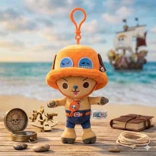 SAKAMI - One Piece Chopper X Ace Plush 11 cm