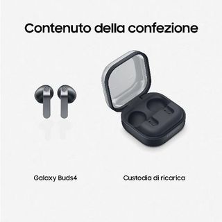 SAMSUNG R450 GALAXY BUDS4 AURICOLARI BLUETOOTH WIRELESS TWS EQUALIZZATORE ADATT…