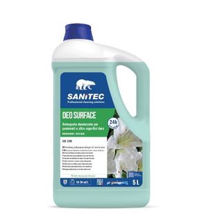 SANITEC DEO SURFACE MUSCHIO BIANCO DETERSIVO PER PAVIMENTI FLACONE DA 5KG CONF …
