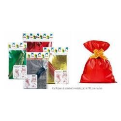 SAUL SADOCH REX BRIREX SACCHETTI REGALO IN PPL 15X25 CM + NASTRI COLORI ASSORTI…