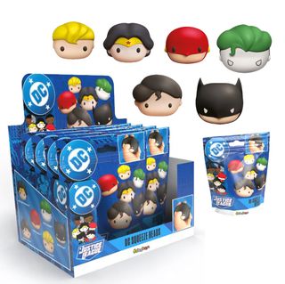 SBABAM - DC COMICS SQUEEZE HEADS BLIND BAG