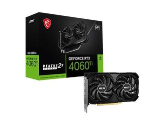 SCHEDA VIDEO GEFORCE RTX 4060 TI VENTUS 2X BLACK E1 OC 8GB (V512-001R)