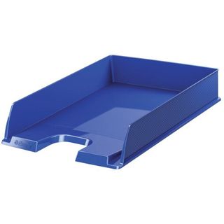 Esselte Europost - Vassoio per lettere - per A4 - capacità 370 fogli - blu