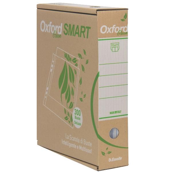 Esselte Oxford SMART Green - Busta trasparente - per documenti - per 220 x 300 …