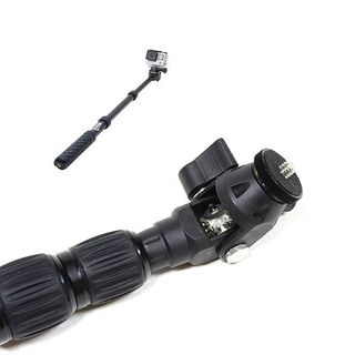 SELFIE STICK IN FIBRA DI CARBONIO CON ROTAZIONE 360° MECCANICA