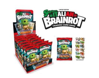SKIFIDOL - ITALIAN BRAINROT SERIE 1 3D CUTIES 5.5CM BLINDBAG CON CARTA ESCLUSIVA