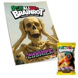 SKIFIDOL - ITALIAN BRAINROT TCG - SERIE BETA ALLUCINAZIONE COSMICA 1 ALBUM RACC…