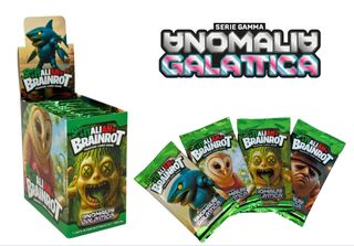 SKIFIDOL - ITALIAN BRAINROT TCG - SERIE GAMMA ANOMALIA GALATTICA 1 BUSTINA - 7 …