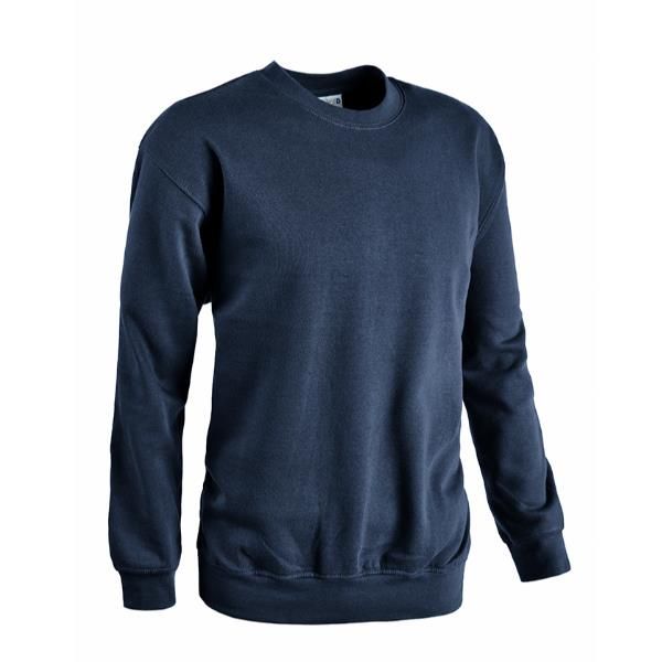 SOTTOZERO FELPA GIROCOLLO RING BLU NAVY-XXXL