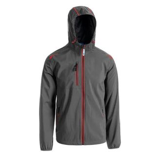 SOTTOZERO GIUBBINO WINDY GRIGIO SMOKE/ROSSO-S