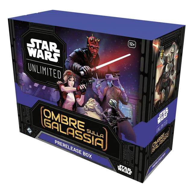 STAR WARS UNLIMITED - OMBRE SULLA GALASSIA - PRERELEASE BOX(CONFEZIONE DIFFETTA…