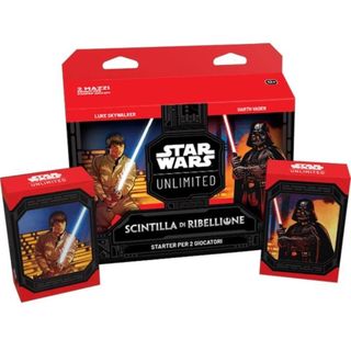 STAR WARS UNLIMITED - SCINTILLA DI RIBELLIONE - STARTER DECK 08/03/24