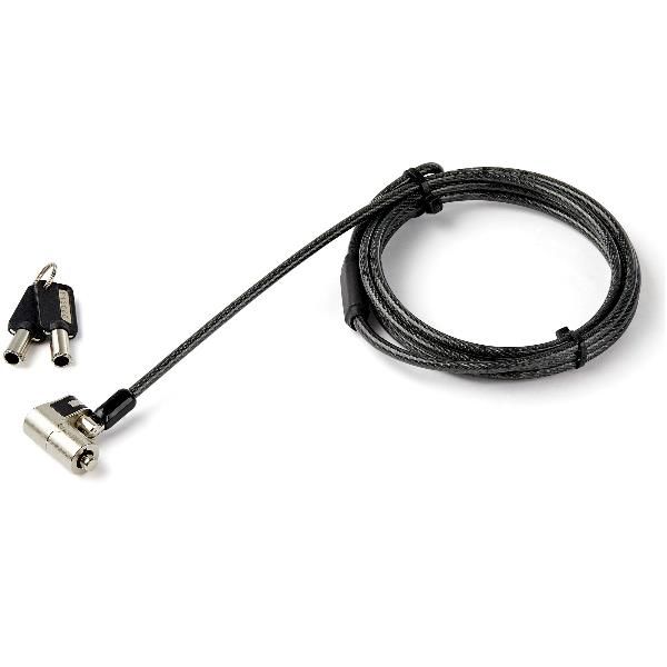 STARTECH CAVO DI SICUREZZA PER LAPTOP CON CHIAVE - PER K-SLOT, NANO AND WEDGE S…