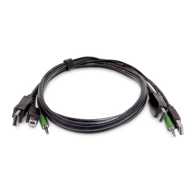 STARTECH CAVO KVM CON 2X DISPLAYPORT