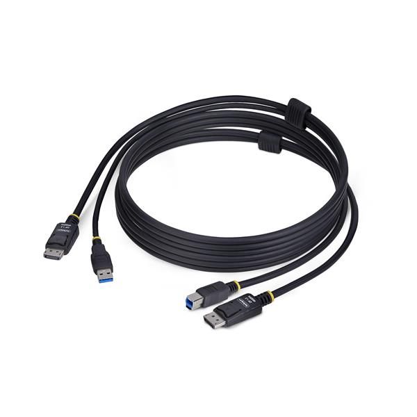 STARTECH CAVO KVM DISPLAYPORT/USB 1,8M