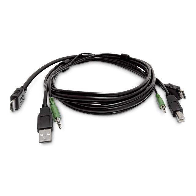 STARTECH CAVO KVM HDMI DA 3 M, USB2.0