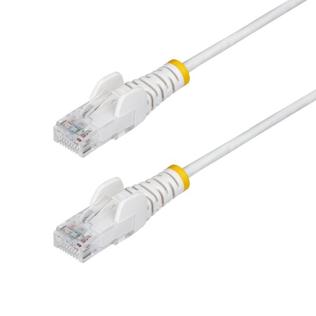 STARTECH CAVO SLIM CAT6 BIANCO DA 5M