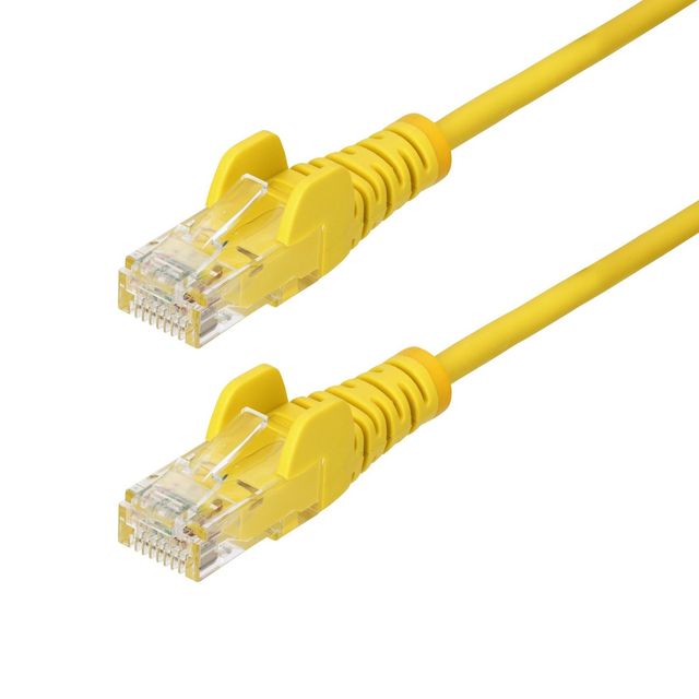 STARTECH CAVO SLIM CAT6 GIALLO DA 15M