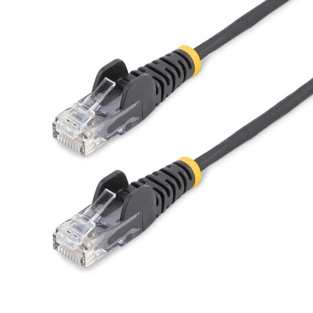 STARTECH CAVO SLIM CAT6 NERO DA 15M