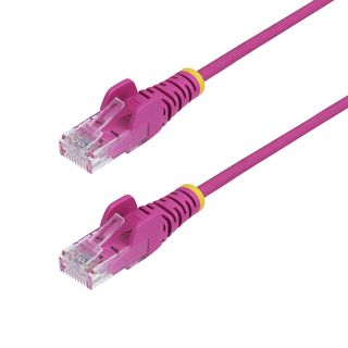 STARTECH CAVO SLIM CAT6 ROSA DA 7M