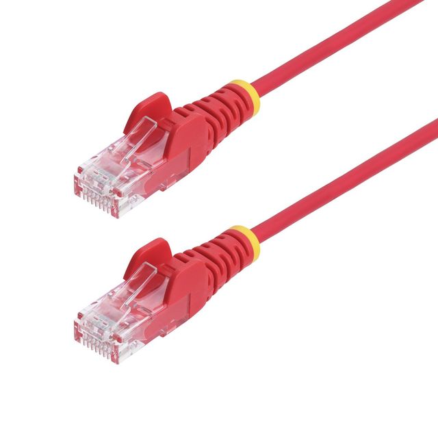 STARTECH CAVO SLIM CAT6 ROSSO DA 1.5M