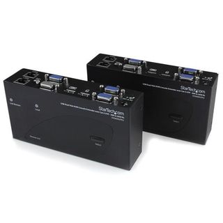STARTECH EXTENDER KVM DOPPIO VGA USB CAT5