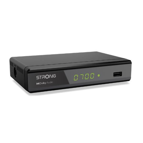 STRONG SRT 8119 DECODER DIGITALE TERRESTRE HD DVB-T2 H.265 (HEVC) PVR