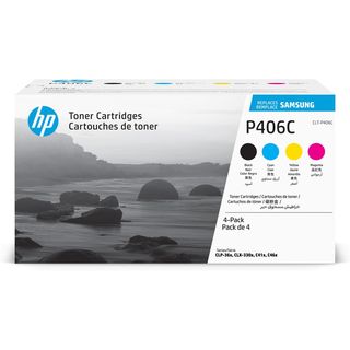 Samsung CLT-P406C cartuccia toner 4 pz Originale Nero, Blu, Magenta, Giallo
