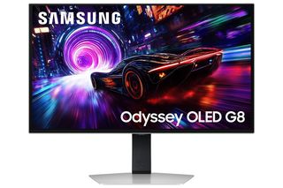 Samsung G81SF Monitor PC 68,6 cm (27") 3840 x 2160 Pixel 4K Ultra HD OLED Argen…