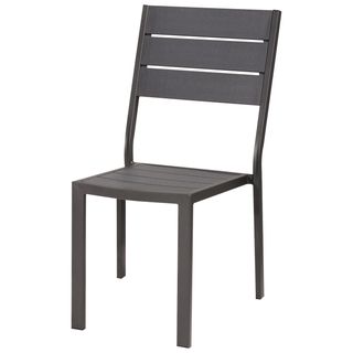 Sedia Tenerife s/bracc grigio Verdelook