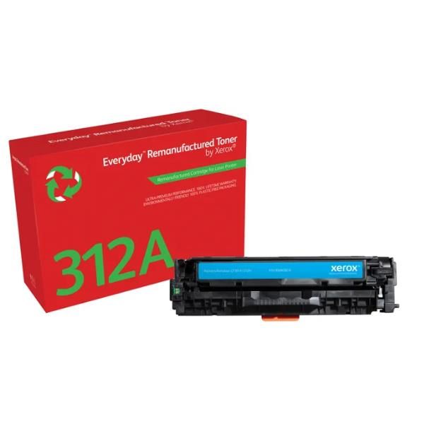 Everyday - Ciano - compatibile - cartuccia toner (alternativa per: HP CF381A) -…
