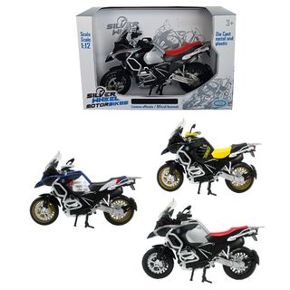 Silver Wheel - BMW R 1250 GS Adventure in die cast, sc.1:12 a ruote libere