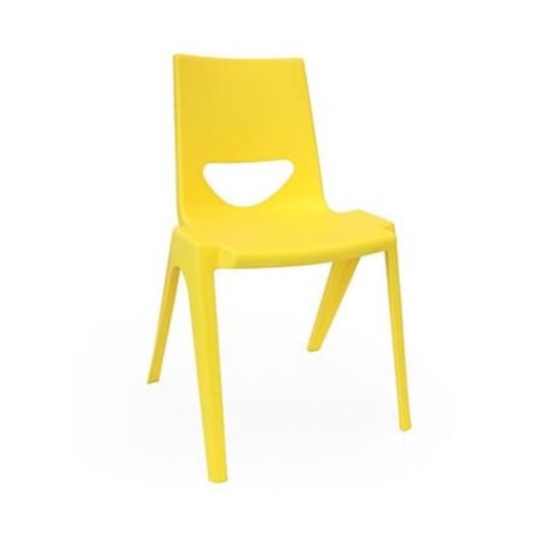 Spaceforme EN One - Sedia - ergonomico - polipropilene - giallo banana