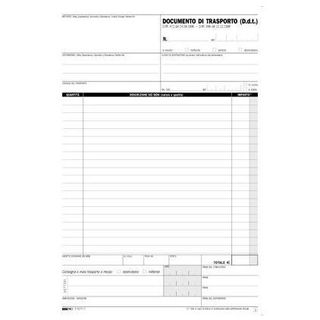Staples - Modulo di trasporto - 33 fogli - 150 x 210 mm - tripla - senza carbon…