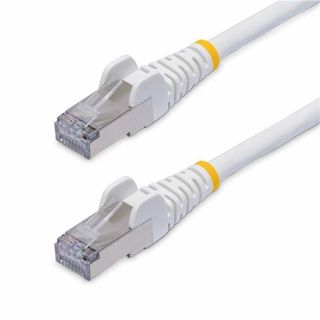 StarTech.com 10m White CAT8 Ethernet Cable, Snagless, S/FTP, 25G/40G - Cavo pat…