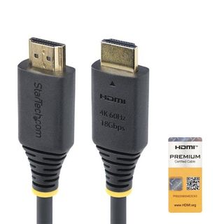 StarTech.com 1m (3.3ft) Premium Certified High Speed HDMI Cable, 4K60Hz - Alta …