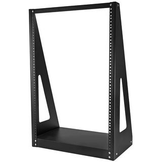 StarTech.com 2POSTRACK16 rack Rack indipendenti Nero
