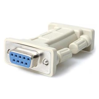 StarTech.com Adattatore null modem seriale DB9 RS-232 - F/F - Adattatore null m…