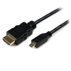 StarTech.com Cavo HDMI ad alta velocità con Ethernet da 2m - HDMI a Micro HDMI …