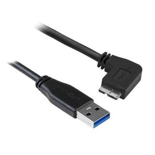 StarTech.com Cavo Micro USB 3.0 slim - USB-A a Micro-B ad angolo sinistro da 2m…