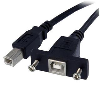 StarTech.com Cavo USB a pannello 91 cm B ad B - F/M - Cavo USB - USB Tipo B (M)…