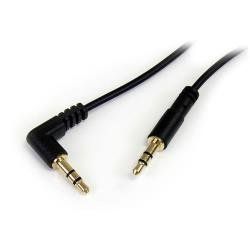 StarTech.com Cavo audio stereo da slim 3,5 mm ad angolare destro 30 cm - M/M - …