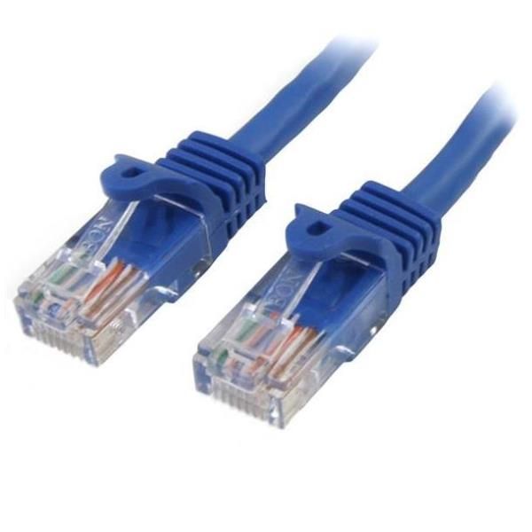 StarTech.com Cavo di Rete da 10m Blu Cat5e Ethernet RJ45 Antigroviglio - Cavo P…