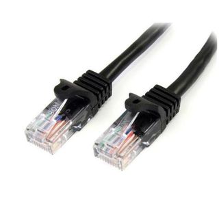 StarTech.com Cavo di Rete da 10m Nero Cat5e Ethernet RJ45 Antigroviglio - Cavo …
